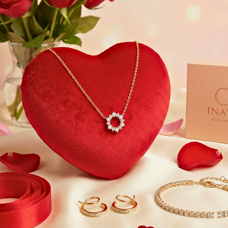 The Valentines Special Zircon Affair: Ultimate Shine Gift Set
