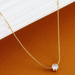Load image into Gallery viewer, 18kt Gold Plated Minimal Diamond Snake Chain Necklace, Nova
