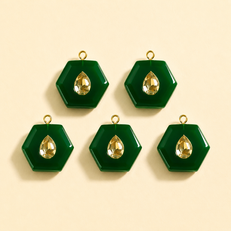 Carved in Stone Charms, the Maya Collection