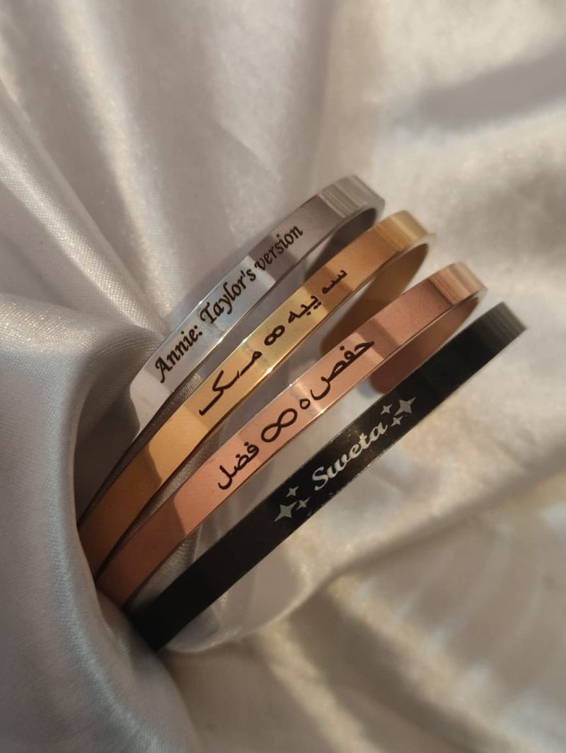 Customised Kada Bracelet - Inaya Accessories