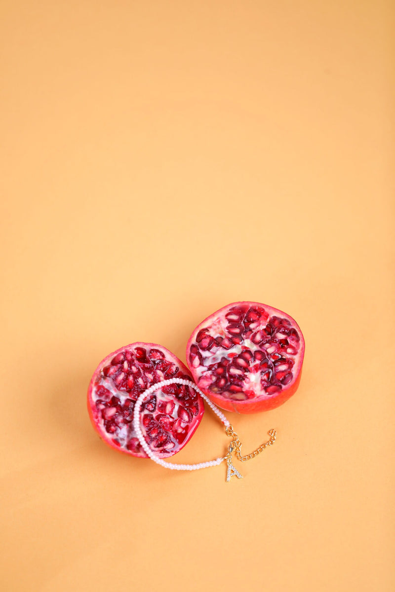 Personalised Freshwater Pearl Initial Bracelet - Inaya Accessories