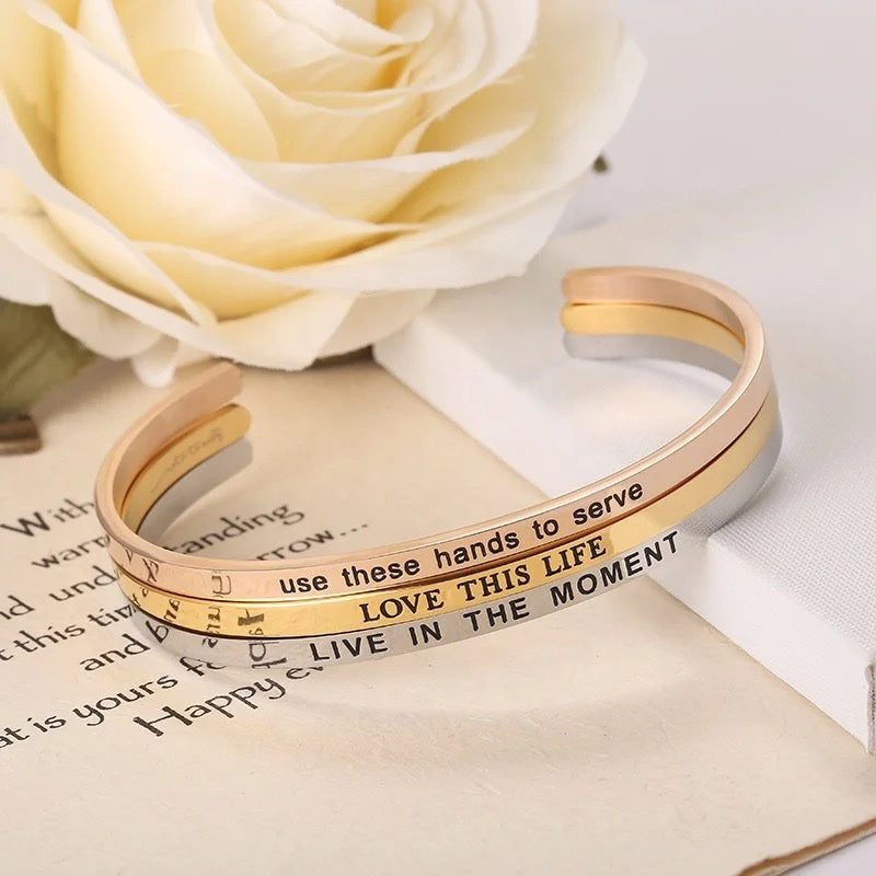 Unconditional Love Cuff Inspirational Jewelry Bracelet - Pet Gift – Whitney  Howard Designs