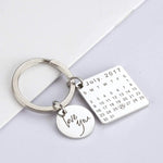 Load image into Gallery viewer, Customised Love Calendar keychain - Inaya Accessories