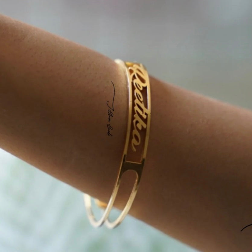 Personalized Unisex Kada Bangle - Customized Kada - Best Gift For Him -  Gift For Brother - VivaGifts