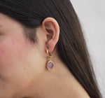 Load image into Gallery viewer, Druzy Drop Earrings - Inaya Accessories