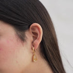 Load image into Gallery viewer, Druzy Drop Earrings - Inaya Accessories
