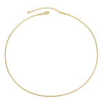 Load image into Gallery viewer, 18 KT gold plated Herringbone and Rope Necklace, Sabya - Inaya Accessories